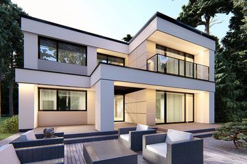  Projekt domu uA322 (WCB1435) - projekt domu z pełnym piętrem - Zdjęcie 3