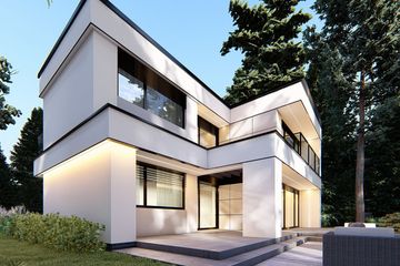  Projekt domu uA322 (WCB1435) - projekt domu z pełnym piętrem - Zdjęcie 5