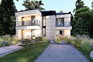  Projekt domu uA322 (WCB1435) - projekt domu z pełnym piętrem - Zdjęcie 6