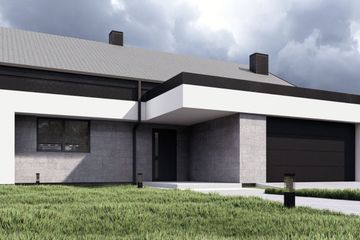  Projekt domu uA271v1 (WCB1426) - projekt domu parterowego z poddaszem - Zdjęcie 2