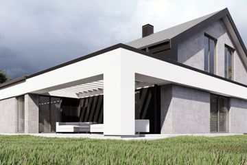  Projekt domu uA271v1 (WCB1426) - projekt domu parterowego z poddaszem - Zdjęcie 4