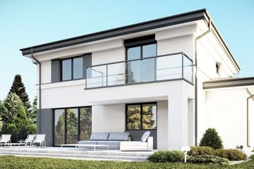  Projekt domu uA155v1 (WCB1436) - projekt domu z pełnym piętrem - Zdjęcie 4