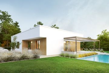  Projekt domu Flores (SLO1055) - projekt domu parterowego - Zdjęcie 3