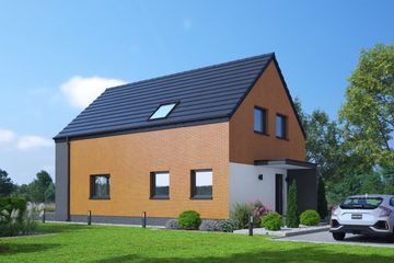  Projekt domu Trzebowice a3 pcr (KRP2657) - projekt domu parterowego z poddaszem - Zdjęcie 2