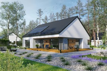  Projekt domu EG-98 (WWB1127) - projekt domu parterowego - Zdjęcie 2
