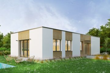  Projekt domu Higo (SLO1056) - projekt domu parterowego - Zdjęcie 1