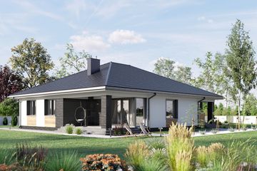  Projekt domu Ajaks Prima (1810) (KRD2929) - projekt domu parterowego - Zdjęcie 6