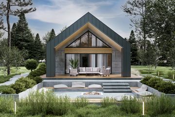  Projekt domu PióroArchitekci – 25 (KZN1014) - projekt domu parterowego - Zdjęcie 4