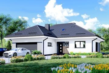  Projekt domu APS 346 (LUA1573) - projekt domu parterowego - Zdjęcie 6