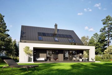  Projekt domu Iga III G1 energo plus (WRC2820) - projekt domu parterowego z poddaszem - Zdjęcie 3