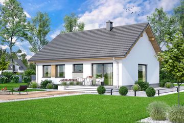  Projekt domu Mokka 16 mini 2 (WOF1188) - projekt domu parterowego - Zdjęcie 4