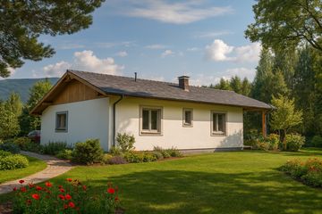  Projekt domu A-153 Dom jarzębata szkieletowy (BBD1276) - projekt domu parterowego - Zdjęcie 4