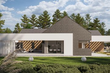  Projekt domu NewHouse 724 (KRZ1059) - projekt domu parterowego - Zdjęcie 3