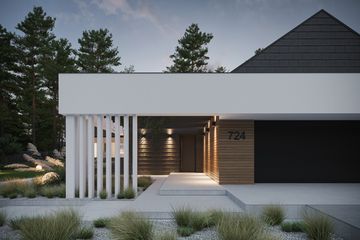  Projekt domu NewHouse 724 (KRZ1059) - projekt domu parterowego - Zdjęcie 5