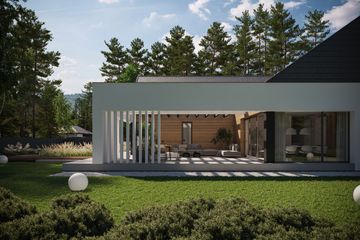  Projekt domu NewHouse 724 (KRZ1059) - projekt domu parterowego - Zdjęcie 10