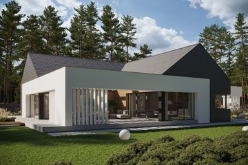  Projekt domu NewHouse 724 (KRZ1059) - projekt domu parterowego - Zdjęcie 15