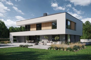  Projekt domu NewHouse 727 w1 (KRZ1060) - projekt domu z pełnym piętrem - Zdjęcie 6