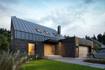  Projekt domu Mona 2 (BSE1226) - projekt domu parterowego z poddaszem - Zdjęcie 1