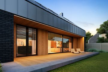  Projekt domu Mona 2 (BSE1226) - projekt domu parterowego z poddaszem - Zdjęcie 2