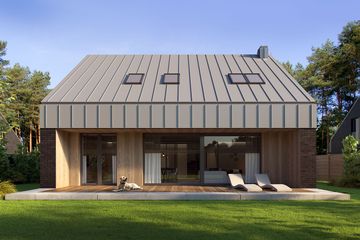  Projekt domu Mona 2 (BSE1226) - projekt domu parterowego z poddaszem - Zdjęcie 3