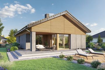  Projekt domu Domena 138 C (WRW1368) - projekt domu parterowego - Zdjęcie 2