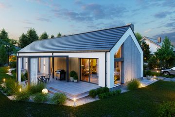  Projekt domu Domena 146 C (WRW1372) - projekt domu parterowego - Zdjęcie 2