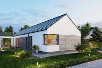  Projekt domu Domena 147 C (WRW1377) - projekt domu parterowego - Zdjęcie 3