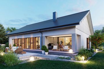  Projekt domu Domena 145 B (WRW1375) - projekt domu parterowego - Zdjęcie 5