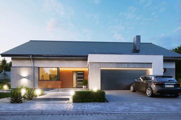  Projekt domu Domena 143 B (WRW1370) - projekt domu parterowego - Zdjęcie 3