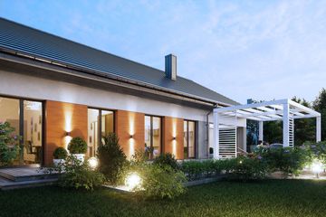  Projekt domu Domena 143 B (WRW1370) - projekt domu parterowego - Zdjęcie 4