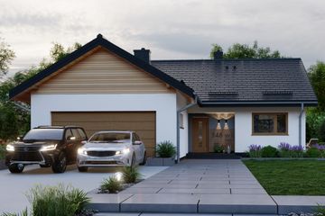  Projekt domu APS 346 wariant 3 (LUA1578) - projekt domu parterowego - Zdjęcie 3