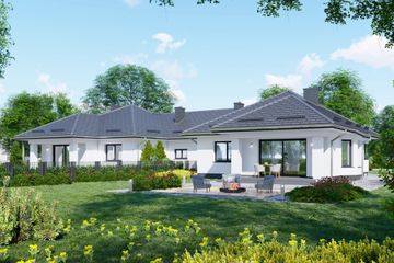  Projekt domu APS 093 dwulokalowy (LUA1577) - projekt domu parterowego - Zdjęcie 3