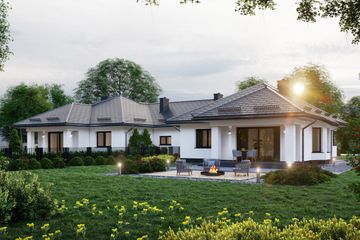  Projekt domu APS 093 dwulokalowy (LUA1577) - projekt domu parterowego - Zdjęcie 4