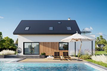  Projekt domu Dingo Beta (1823) (KRD2933) - projekt domu parterowego z poddaszem - Zdjęcie 3