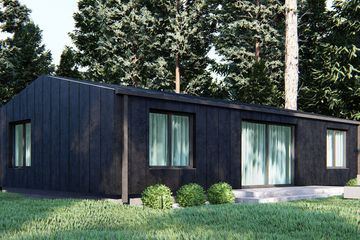  Projekt domu uA310 (WCB1439) - projekt domu parterowego - Zdjęcie 2