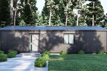  Projekt domu uA310 (WCB1439) - projekt domu parterowego - Zdjęcie 3