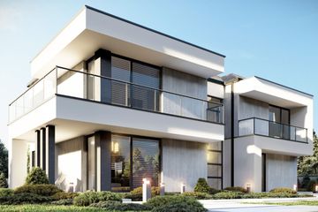  Projekt domu uA323 (WCB1442) - projekt domu z pełnym piętrem - Zdjęcie 2