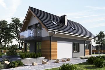  Projekt domu Mrówka Sol (1817) (KRD2937) - projekt domu parterowego z poddaszem - Zdjęcie 6