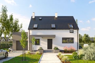  Projekt domu Sambor As Sol (1818) (KRD2938) - projekt domu parterowego z poddaszem - Zdjęcie 6