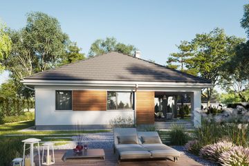  Projekt domu Kordian Prima (1828) (KRD2936) - projekt domu parterowego - Zdjęcie 4