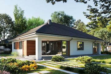  Projekt domu Kordian Prima (1828) (KRD2936) - projekt domu parterowego - Zdjęcie 5