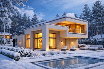  Projekt domu Kubiczny D30 wariant I (WWC1010) - projekt domu z pełnym piętrem - Zdjęcie 4