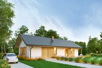  Projekt domu Mirtillo (SLO1057) - projekt domu parterowego - Zdjęcie 3