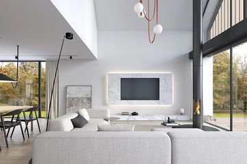  Projekt domu Efektowny 1 (WAW1157) - projekt domu parterowego z poddaszem - Zdjęcie 6