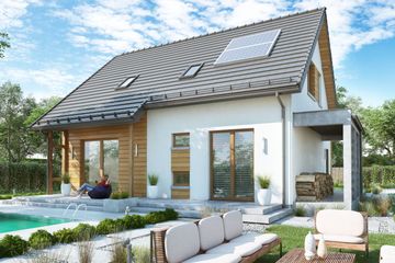  Projekt domu BW-36 wariant 19 (JGC1251) - projekt domu parterowego z poddaszem - Zdjęcie 3