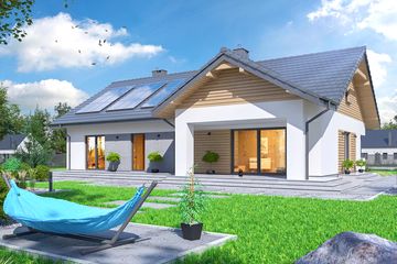  Projekt domu Tamara 5 (WOE1179) - projekt domu parterowego - Zdjęcie 3