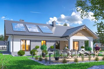  Projekt domu Tamara 5 (WOE1179) - projekt domu parterowego - Zdjęcie 4