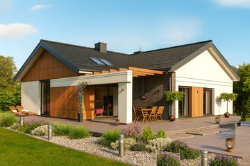  Projekt domu Domidea 1 w4 (WAC1116) - projekt domu parterowego - Zdjęcie 3