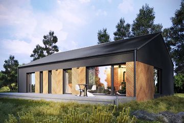  Projekt domu Studio 77 (WRN1545) - projekt domu parterowego - Zdjęcie 1