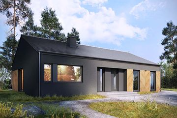  Projekt domu Studio 77 (WRN1545) - projekt domu parterowego - Zdjęcie 2